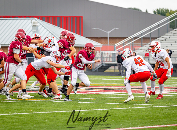 Centennial vs Maple Grove JV Football 96