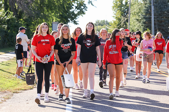 Centennial Homecoming Parade 97