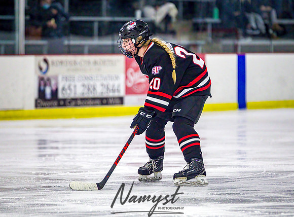 Centennial-Spring Lake Park vs Rogers Girls Varsity Hockey 279