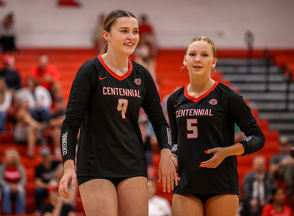 Centennial vs Duluth East Varsity Volleyball 28