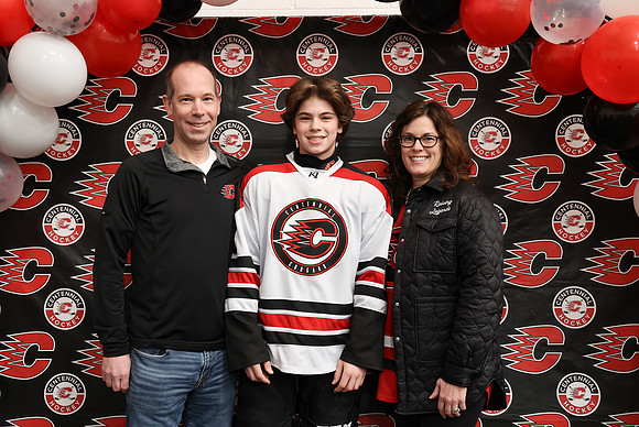 Centennial vs St Cloud Hockey 95