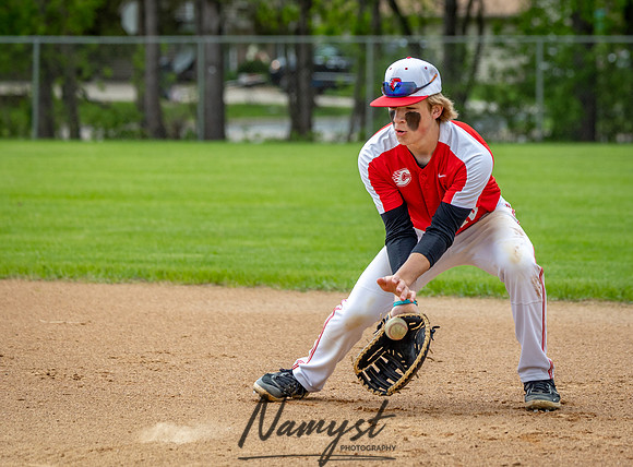 Centennial vs Washburn 9th Grade Baseball 037