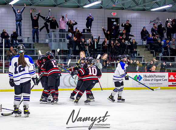 Centennial-Spring Lake Park vs Rogers Girls Varsity Hockey 427