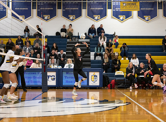 Centennial vs Totino-Grace Girls Varsity Volleyball 128