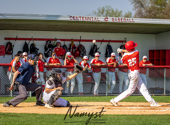 Centennial vs Andover B-Squad Baseball 300
