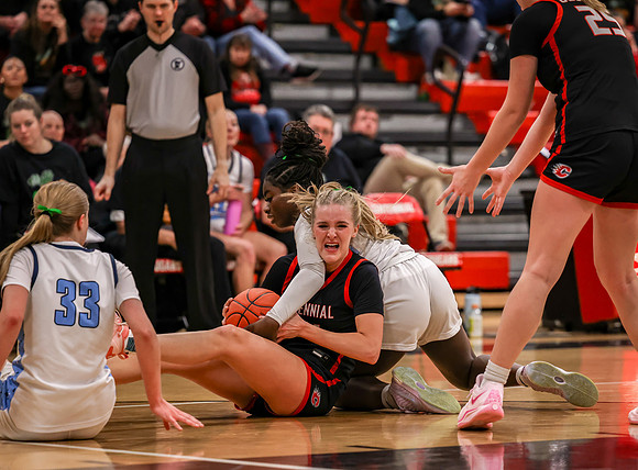 Centennial vs Blaine Girls Varsity Basketball 258