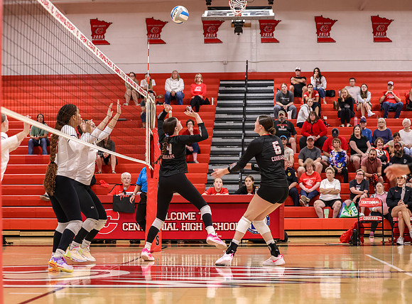 Centennial vs Coon Rapids Girls Varsity Volleyball 147