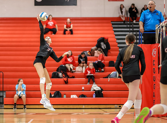 Centennial vs Coon Rapids Girls Varsity Volleyball 114