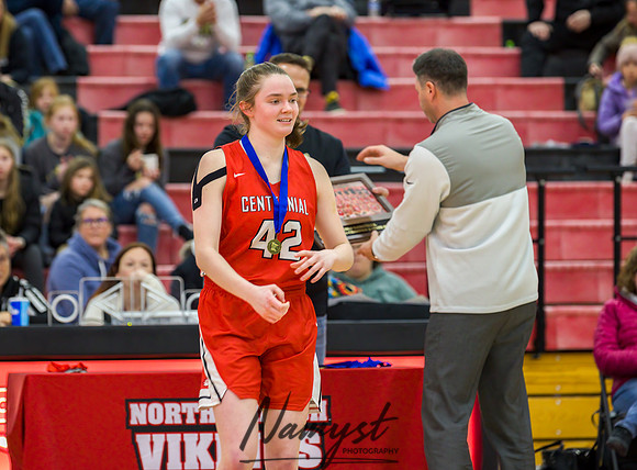 Centennial vs Andover Girls Varsity Basketball 225