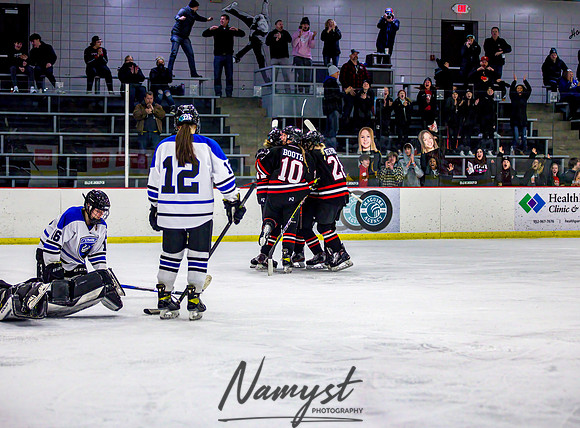 Centennial-Spring Lake Park vs Rogers Girls Varsity Hockey 438