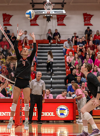 Centennial vs Champlin Park Girls Varsity Volleyball 23