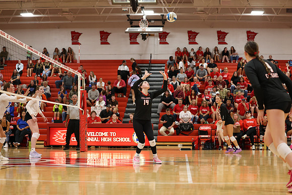 Centennial vs Cambridge-Isanti Girls Varsity Volleyball 134