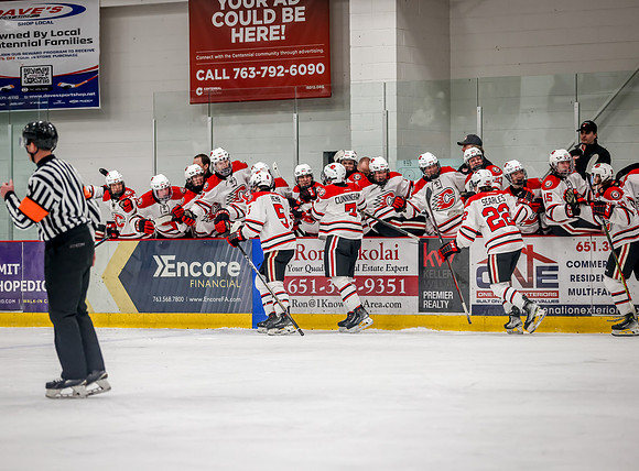 Centennial vs White Bear Lake Varsity Hockey 141