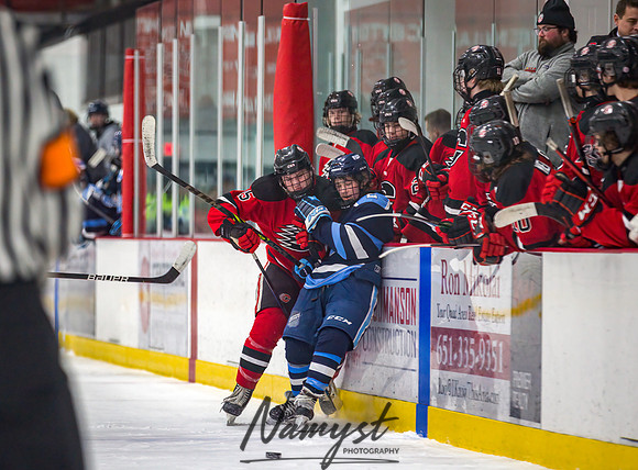 Centennial vs Blaine JV Hockey 070