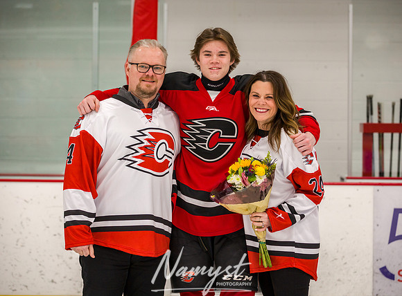 Centennial Senior Night 081
