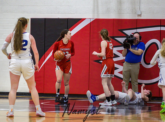 Centennial vs Cambridge-Isanti Girls Varsity Basketball 170