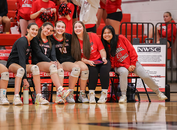 Centennial vs Hopkins Girls Varsity Volleyball 57