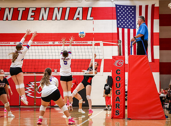 1437 Centennial vs Cambridge-Isanti Girls JV Volleyball