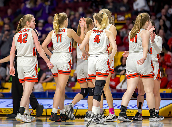 Centennial vs STMA Girls Basketball - State Tournament 264