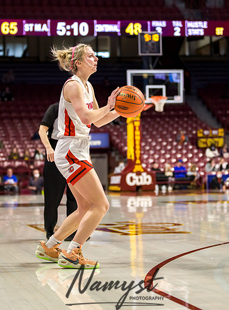 Centennial vs STMA Girls Basketball - State Tournament 214