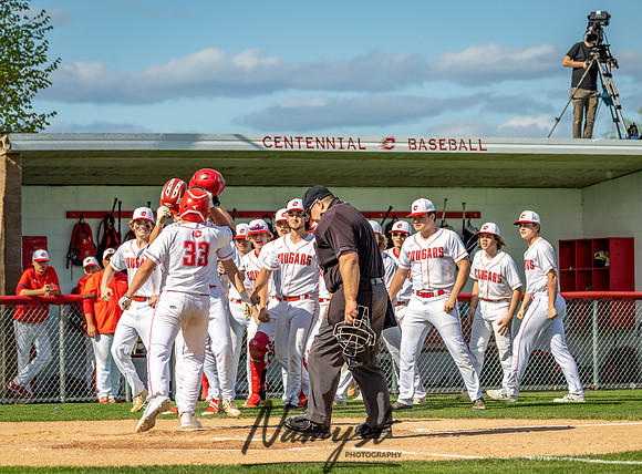 Centennial vs Blaine Varsity Baseball 110