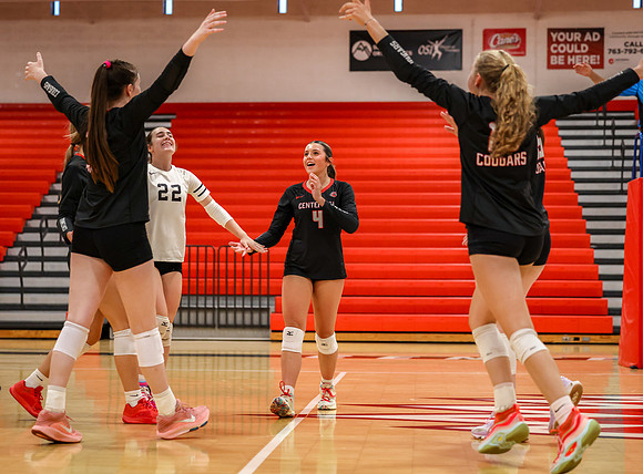 3755 Centennial vs Cambridge-Isanti Girls Varsity Volleyball