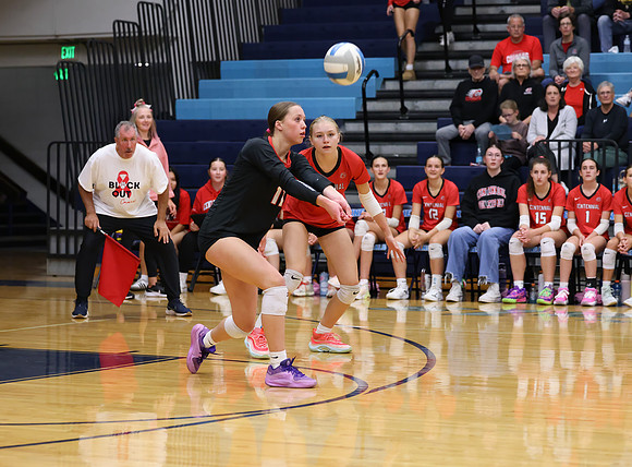 Centennial vs Blaine Girls Varsity Volleyball 45