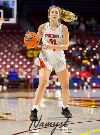 Centennial vs STMA Girls Basketball - State Tournament 231