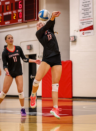 Centennial vs Duluth East Varsity Volleyball 35