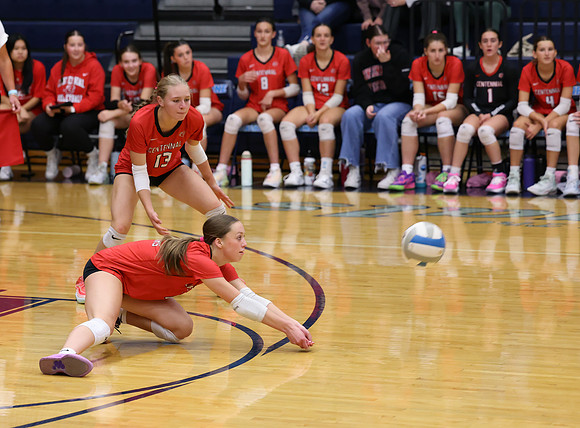 Centennial vs Blaine Girls Varsity Volleyball 198