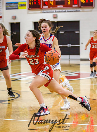 Centennial vs Spring Lake Park Girls Varsity Basketball 128