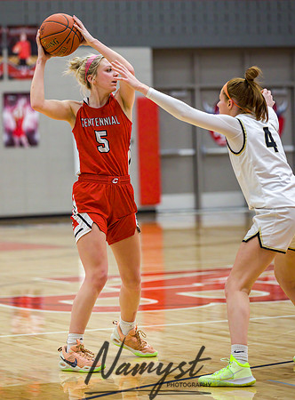Centennial vs Andover Girls Varsity Basketball 041