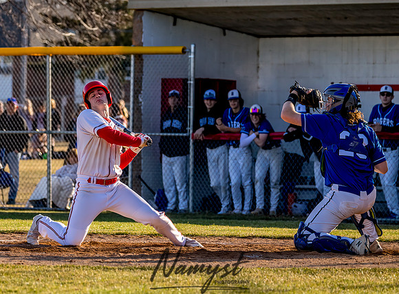 Centennial vs Rogers Varsity Baseball 262