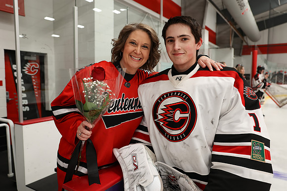 Centennial vs St Cloud Hockey 125