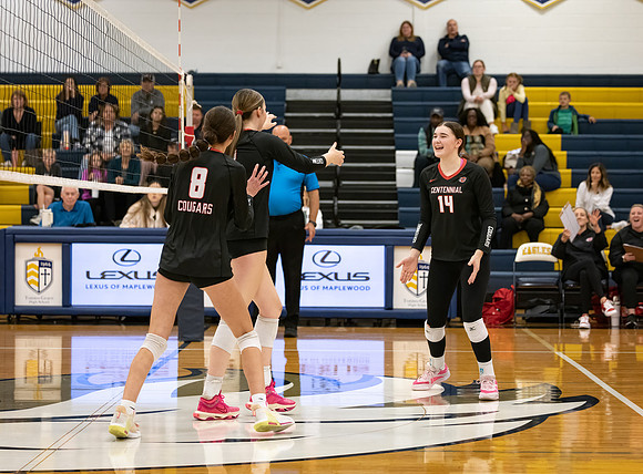 Centennial vs Totino-Grace Girls Varsity Volleyball 230