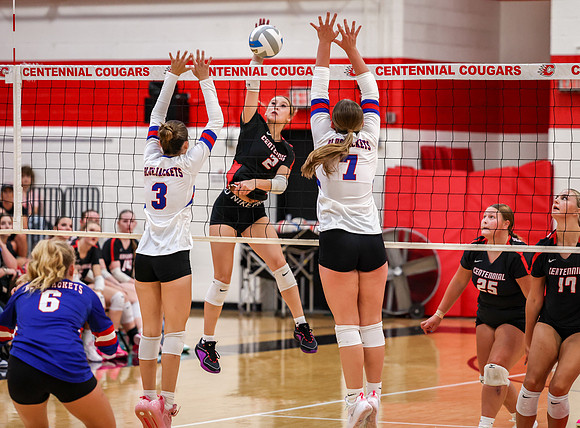 1503 Centennial vs Cambridge-Isanti Girls JV Volleyball