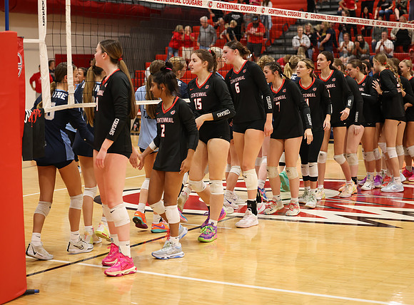 Centennial vs Blaine Girls Varsity Volleyball 342