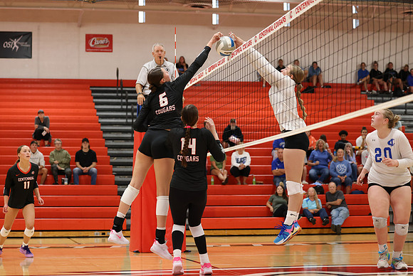 Centennial vs Cambridge-Isanti Girls Varsity Volleyball 51