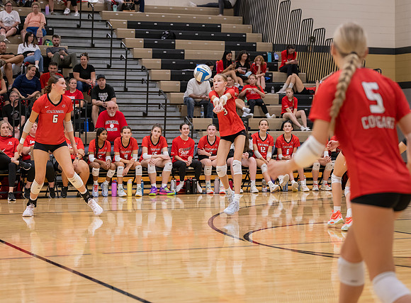 Centennial vs Andover Girls Varsity Volleyball 104