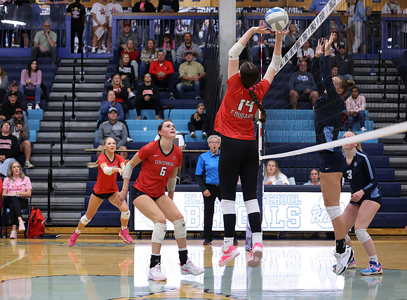 Centennial vs Blaine Girls Varsity Volleyball 88