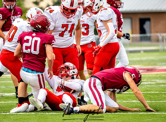 Centennial vs Maple Grove JV Football 51