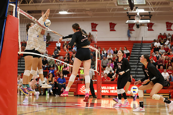 Centennial vs Cambridge-Isanti Girls Varsity Volleyball 181