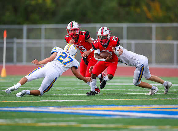 Centennial vs STMA JV Football 89