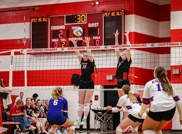 1399 Centennial vs Cambridge-Isanti Girls JV Volleyball