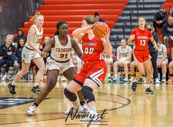 Centennial vs Maple Grove Girls JV Basketball 047