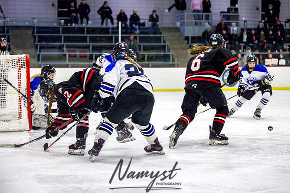 Centennial-Spring Lake Park vs Rogers Girls Varsity Hockey 303