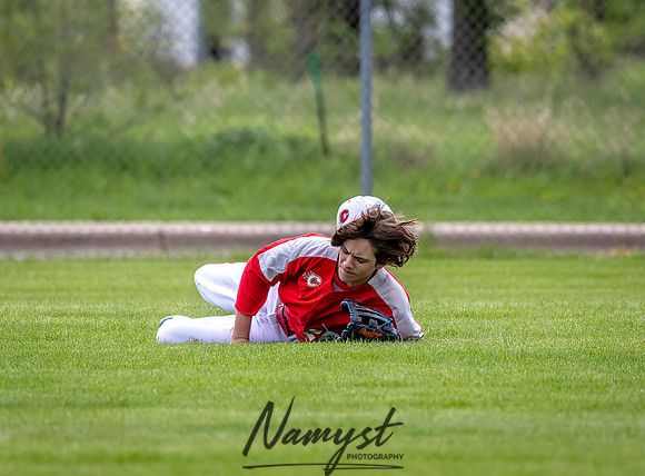 Centennial vs Washburn 9th Grade Baseball 054