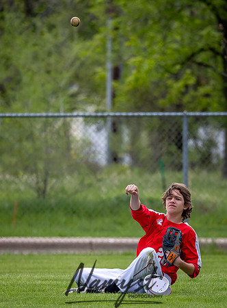 Centennial vs Washburn 9th Grade Baseball 058