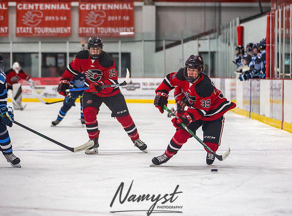 Centennial vs Blaine JV Hockey 134