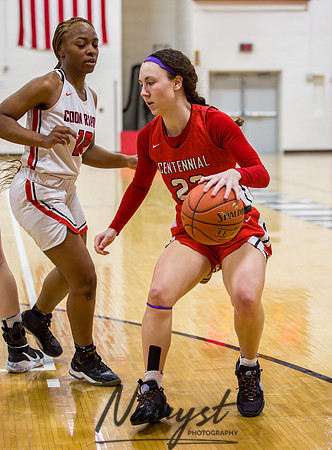 Centennial vs Coon Rapids Girls Varsity Basketball 030